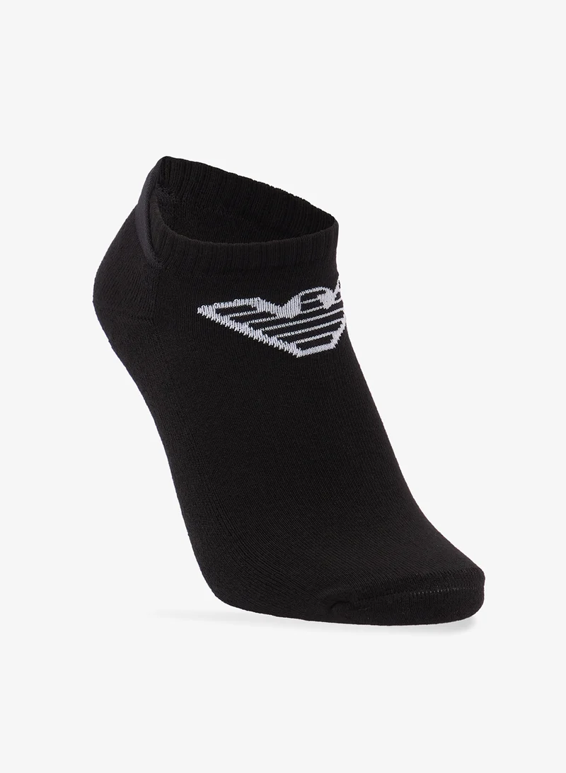 EMPORIO ARMANI 2 Pack Of Logo Ankle Socks